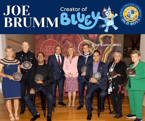 Joe Brumm Creator Of Bluey Mca Old Boys Association