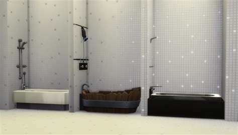 Mod The Sims Mix N Match Showers And Tubs