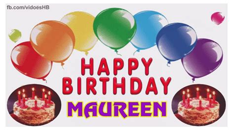 Happy Birthday Maureen Names Birthday Greeting