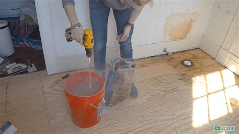 However, if the subfloor needs to be repaired or replaced, then you can expect to pay an additional $2.10 per square foot, which could add another $450 to $600 to your project cost. How to Prep and Tile a Floor | Diy bathroom makeover ...