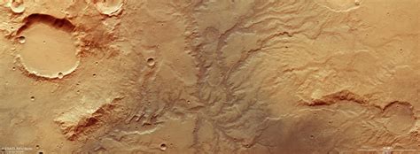 ESAs Mars Express Orbiter Spots Ancient River Valley Network Sci News