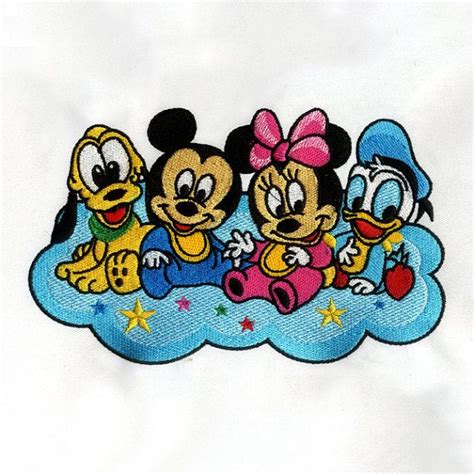 Cute And Beautiful Disney Baby Embroidery Design By Embmall Disney