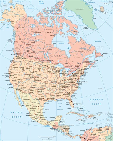 America Map America