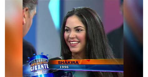 When 18 Year Old Shakira Was On The Show In 1996 To Promote Her First
