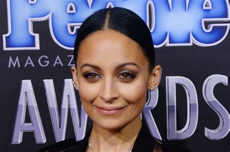 Nicole Richie Rocks Turquoise Hair For Photo Shoot