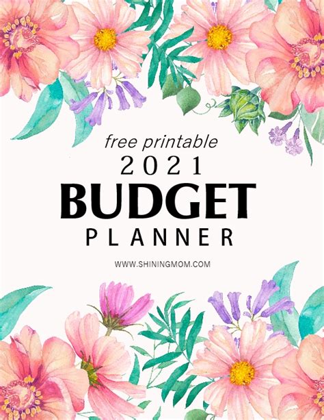 Get Financially Organized With This Pretty Budget Planner Click