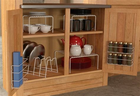 It just makes life easier. 6 Piece Kitchen Cabinet Pantry Shelf Organizer - Door ...