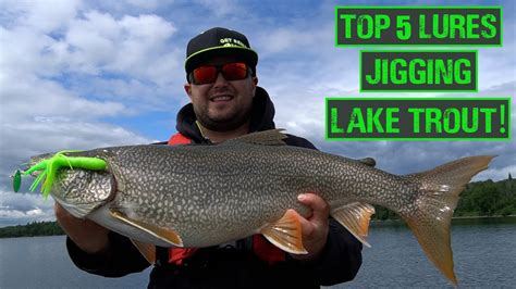 Top 5 Lures For Jigging Lake Trout With The Lowrance Active Target Youtube
