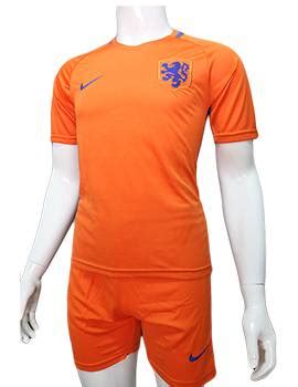 Đồ đá banh áo tuyển Hà Lan Euro 2016 2017 sân nhà màu cam