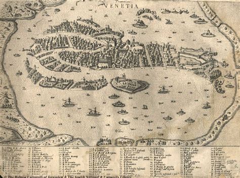 Vintage Venice Venice Map Historical Maps Map
