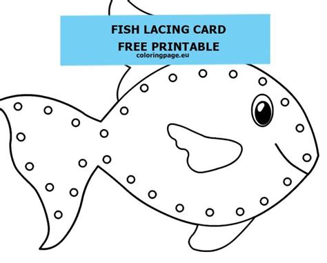 Printable Lacing Cards