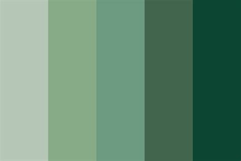 Soft Greens Color Palette