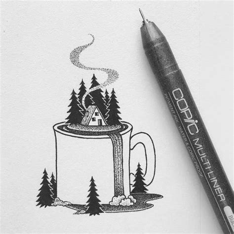 111 Fun And Cool Things To Draw Right Now Pen Art Cool Drawings Art