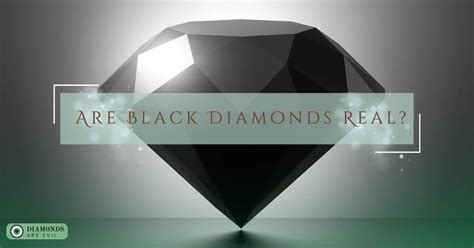 Are Black Diamonds Real Green Diamonds