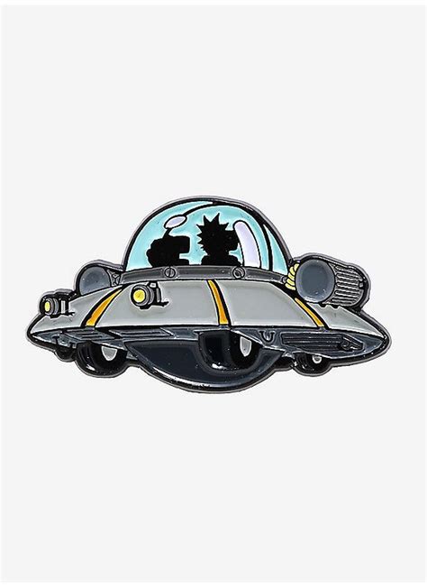 Hot Topic Rick And Morty Space Cruiser Enamel Pin Rick Y Morty