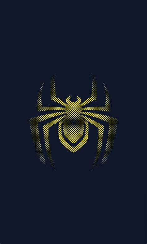 1280x2120 Spider Man Miles Morales Logo Minimal 4k Iphone 6 Hd 4k