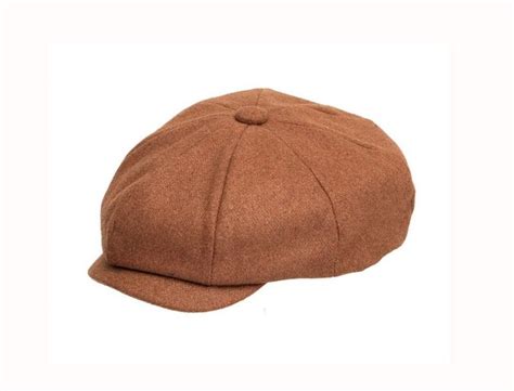 8 Piece Gatsby Melton Wool Cap The Hat Outlet