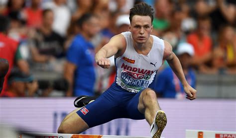 21 hours ago · karsten warholm beats rai benjamin, crushes 400 hurdles world record in olympic race for the ages the norwegian becomes the first man to break 46 seconds in a race that more than lived up to its. 400 m häck-världsmästaren Karsten Warholm klar för BAUHAUS ...