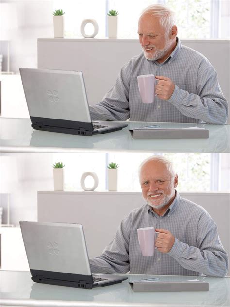 Hide The Pain Harold Hd Blank Template Imgflip