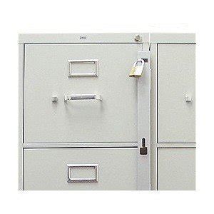 Some models of filing cabinets may not have locks, and you might wish to add one for security purposes. Amazon.com : Locking Bar for Use with 1 Drawer Filing ...
