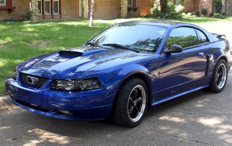 Sonic Blue 2004 Ford Mustang Gt Coupe Photo Detail