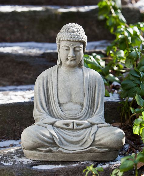 Statue De Jardin Zen Le Bouddha éternel Et Lart De Décorer