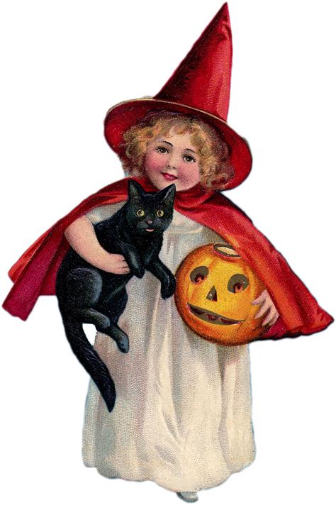 Vintage Printable Happy Halloween Witch Vintage Halloween Witch