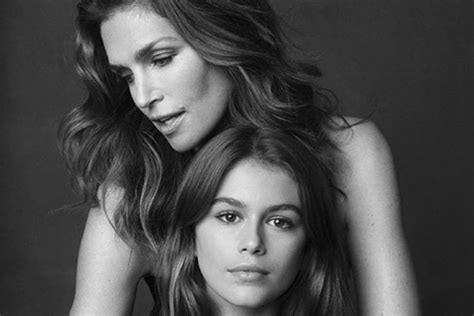 twinning cindy crawford and daughter kaia gerber for vogue paris eligible magazine