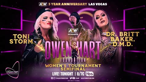 Britt Baker Advances To The Owen Hart Cup Finals Diva Dirt