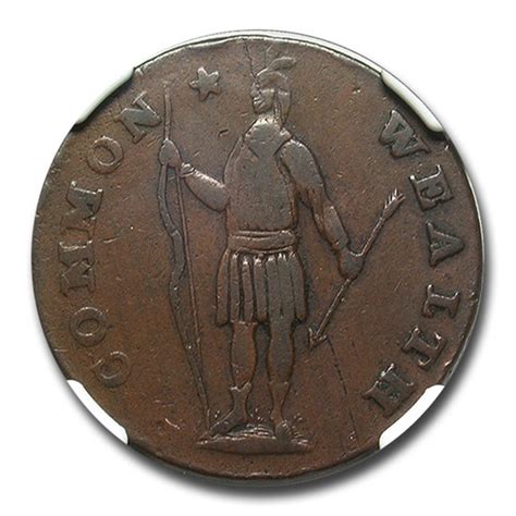 Buy 1788 Massachusetts Cent Vf 25 Ngc Wperiod Apmex