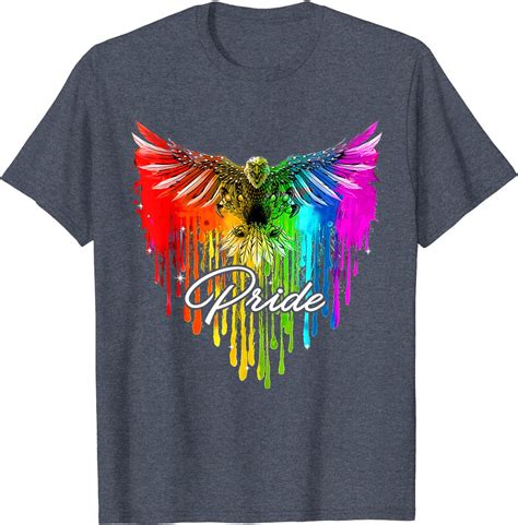 Bald Eagle Usa Lgbt Rainbow Flag Shirt Gay And Lesbian Pride T Shirt