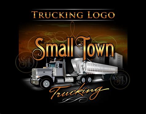 Trucking Logo Transportation Logo Semi Logo Trailer Logo Trucking