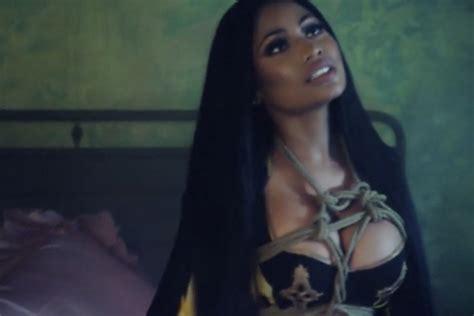 Nicki Minaj Regret In Your Tears Video Sidewalk Hustle