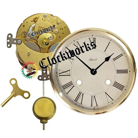 8 Day Mechanical Wall Clock Kit 1 800 381 7458 Clockworks Clockworks