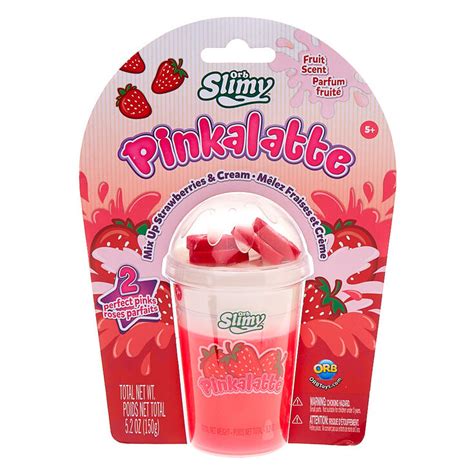 Orb Slimy™ Pinkalatte Slime Pink Claires Us