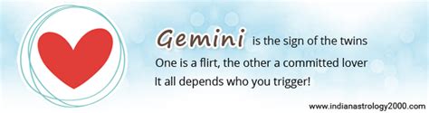 Gemini Love Horoscope Gemini Manwoman Romance