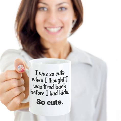 Tired Mom Mug Funny Mommy Mugs Tired Mom Cup Tired Mama Tired Mommy