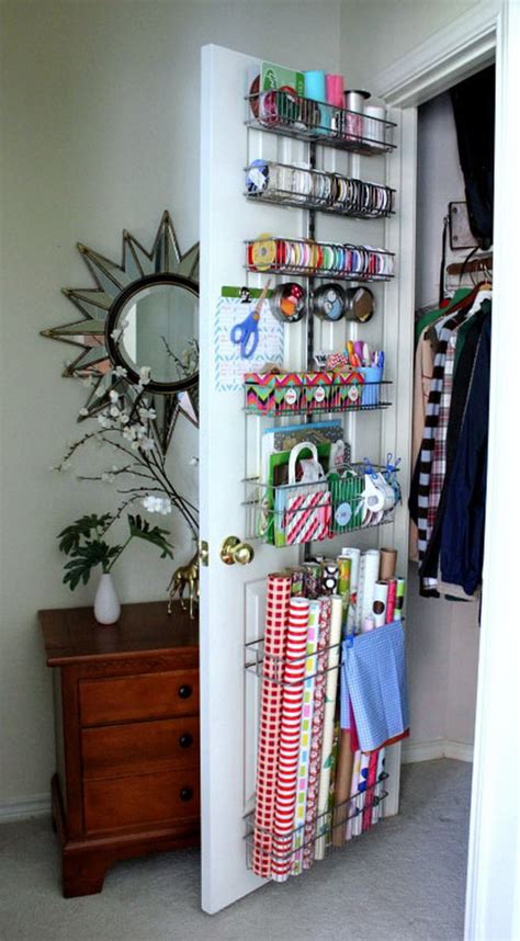 Our faqs page can help! Creative Wrapping Paper Storage Ideas - Hative