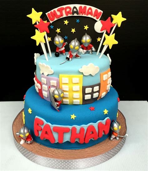 Ultraman Birthday Cake Design Simple Birthday Cake Ideas