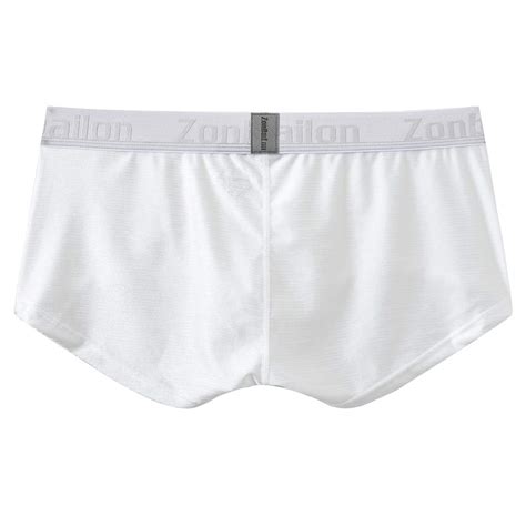 Buy Zonbailon Mens Sexy Underwear Bulge Pouch Ice Silk Underpants Low