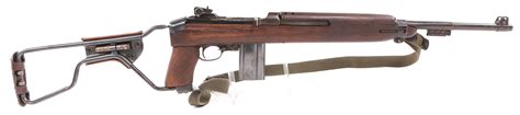 Sold Price Wwii Us Inland M1a1 30 Cal Folding Stock Carbine