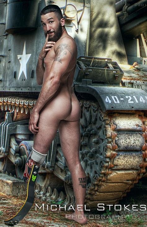Photographer Michael Stokes Photos Of Nude Amputee Veterans Are In New