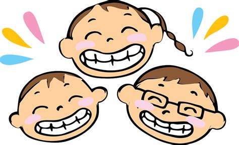 Laughing Children Faces Clipart Free Download Transparent Png Creazilla