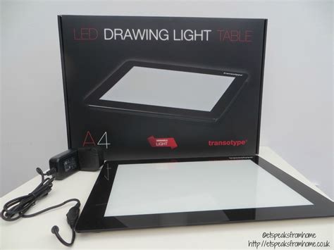 Kids will absolutely love these, but. Transotype LED Drawing Table Review - ET Speaks From Home