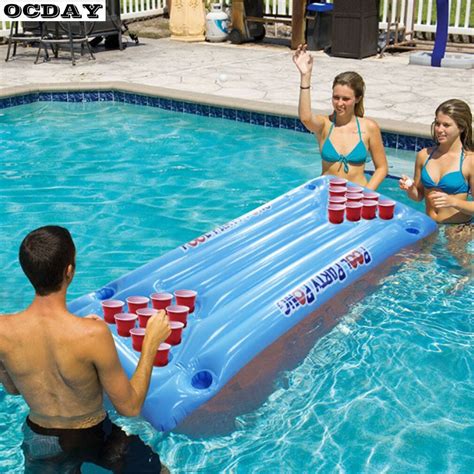 Buy Inflatable Beer Pong Float Table Water Floating