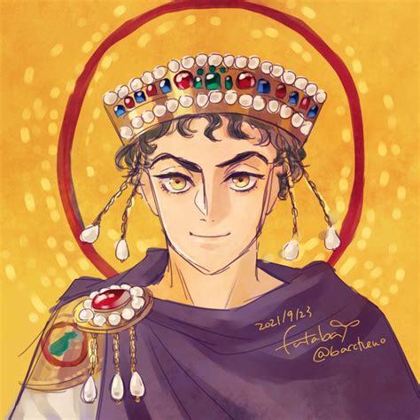 Justinian The Great Real Life Drawn By Satoufutabalooseleaf