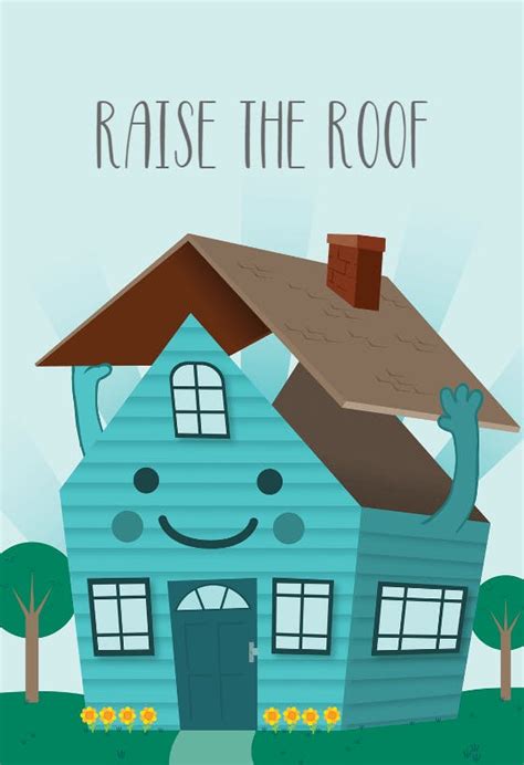 Raise The Roof Tarjeta De Casa Nueva Gratis Greetings Island