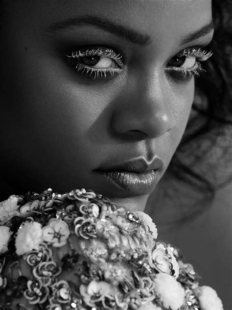 Leupold Harpers Bazaar Dennis Rihanna Monochrome Portraits Nose