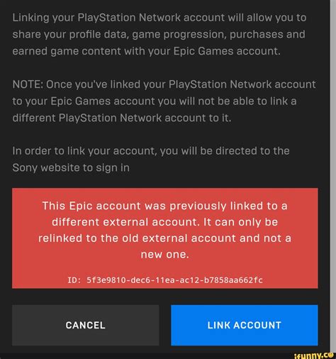 Linking Your Playstation Network Account Will Allow You To Share Your