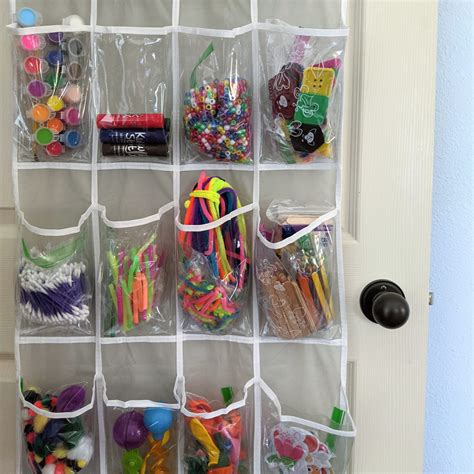 A Simple Kids Craft Supply Organization Idea Lets Live And Learn